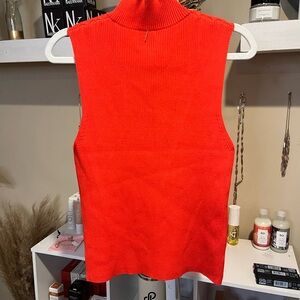 NWT Misa Los Angeles Astrid Vibrant Knit Ribbed Sleeveless Tank